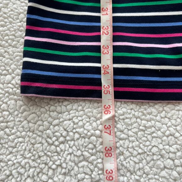 Talbots 100% Cotton Multi Stripe Dress Small - Picture 11 of 11